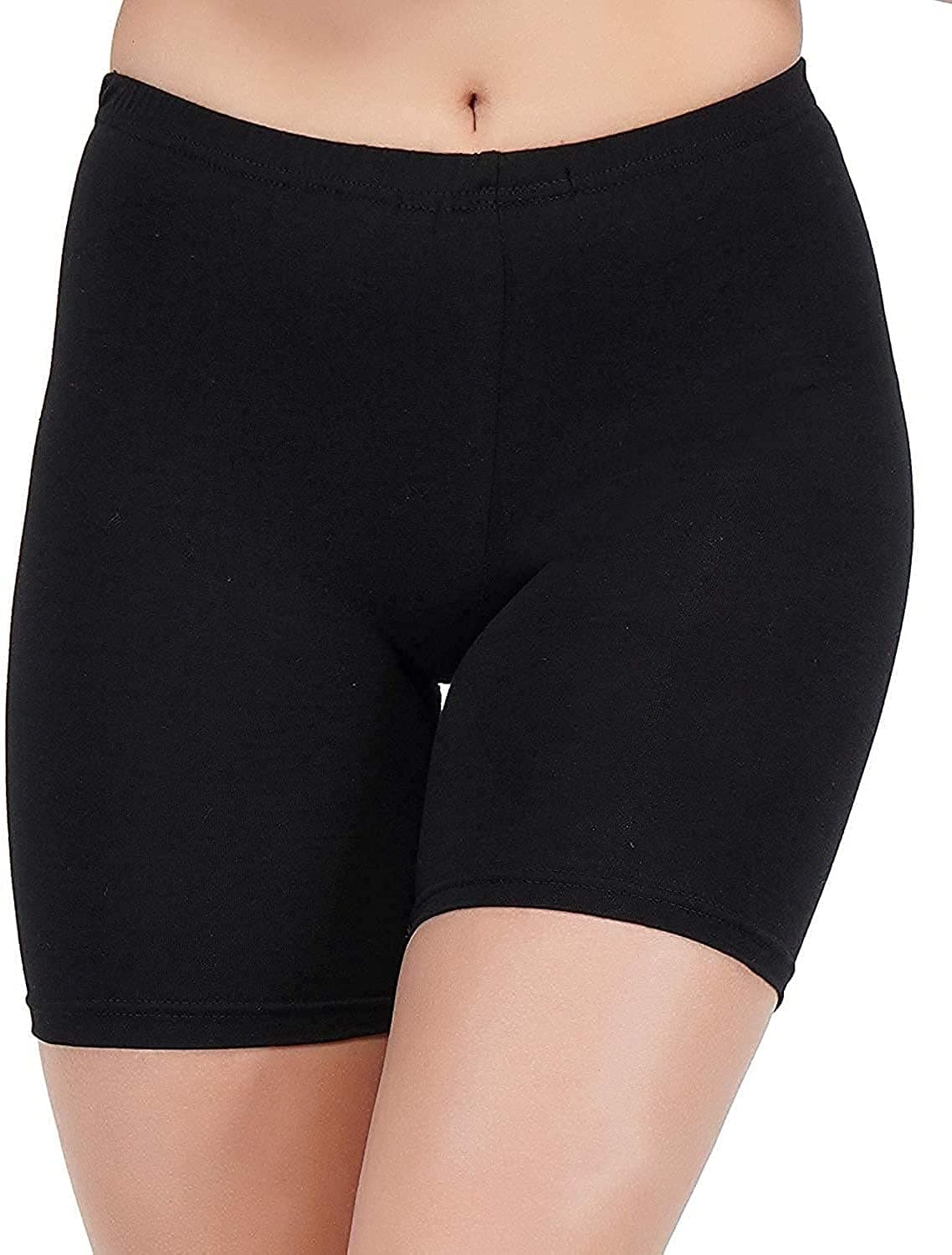 Plus Size Women Shorts - Stretch Fit