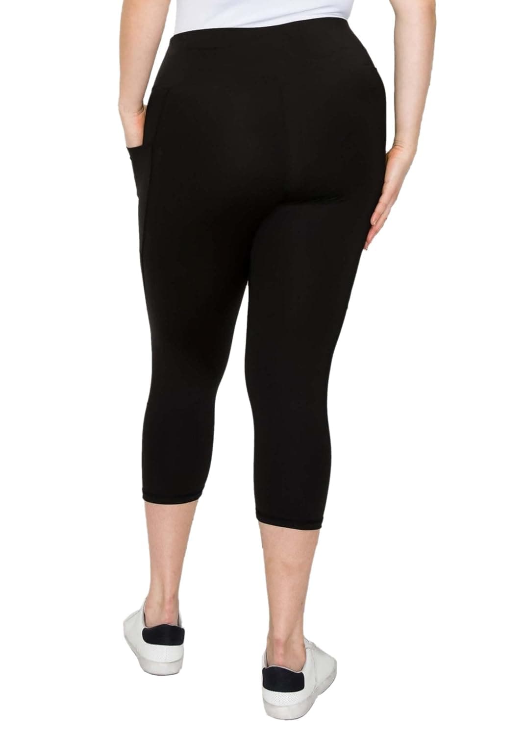 Women's Reg/Plus Size Pocket Capri - Stretch Fit – image 5
