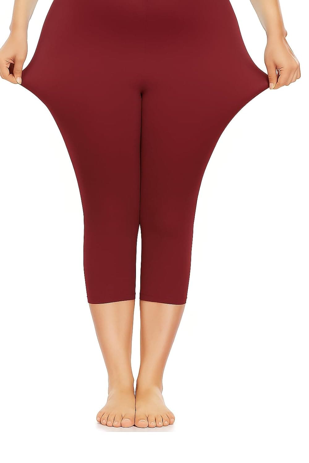 Women's Reg/Plus Size Capri - Stretch Fit – image 1