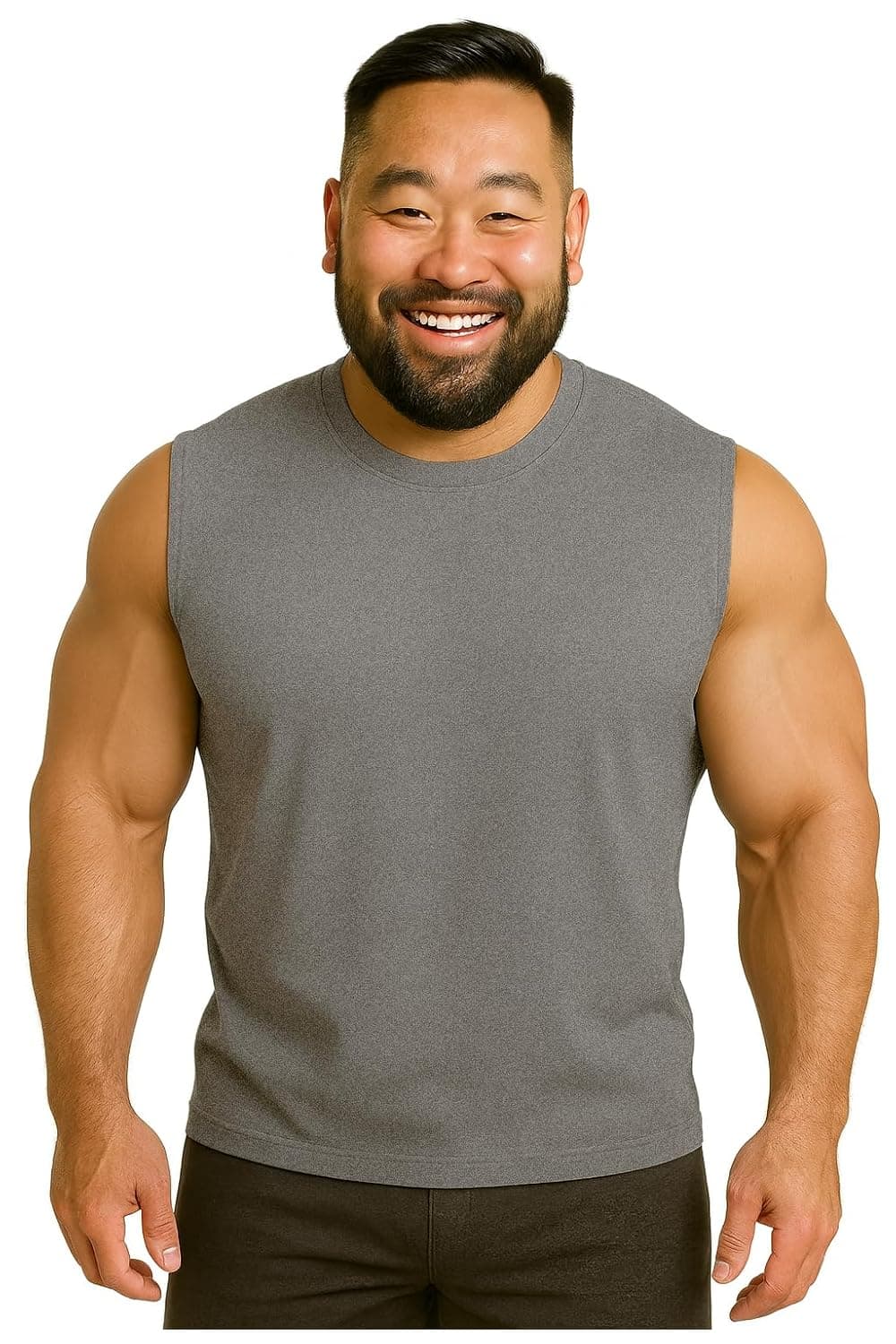 Plus Size T-Shirt for Men | Big & Tall Sizes | Bio-Washed Stretchable Cotton